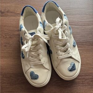 Kurt Geiger Denim Heart Sneakers